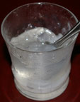 片栗粉で作ったくず湯